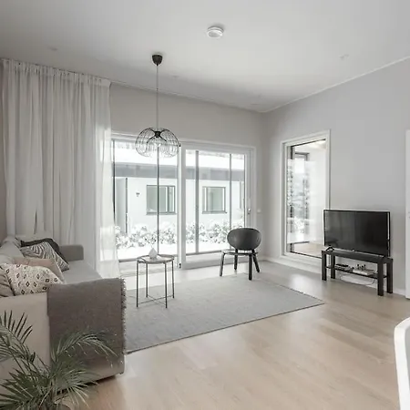 Apartment Semi-detached Scandinavian House With Great Location