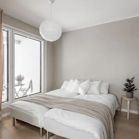 Apartmán Semi-detached Scandinavian House With Great Location *